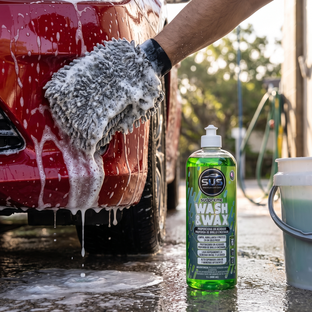 Lavando el auto con Sudpreme Wash & Wax